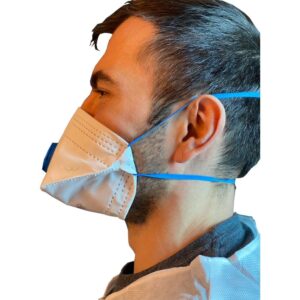 FFP3 protective face mask with valve